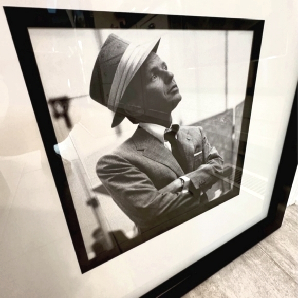 ❗Frank Sinatra Matted Large Wall Art on Wooden Frame NO GLASS❗ - Picture 2 of 5